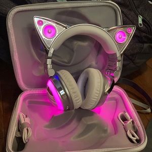 Ariana Grande Cat-Eared Headphones